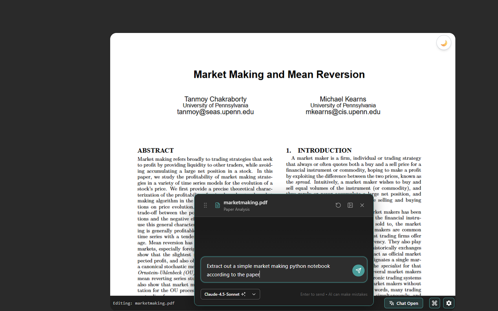 Analyze Research Papers