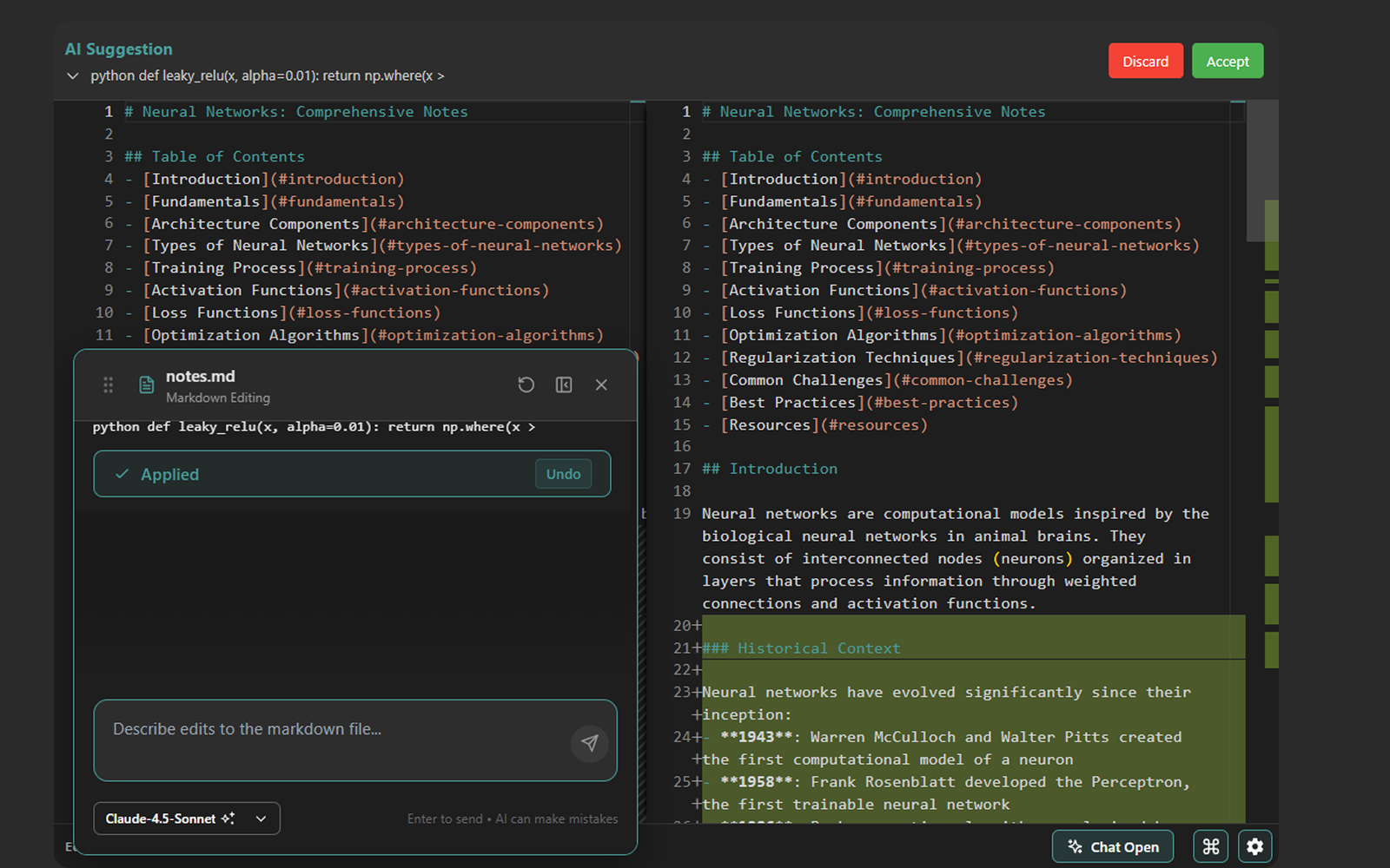 Smart Research Notes